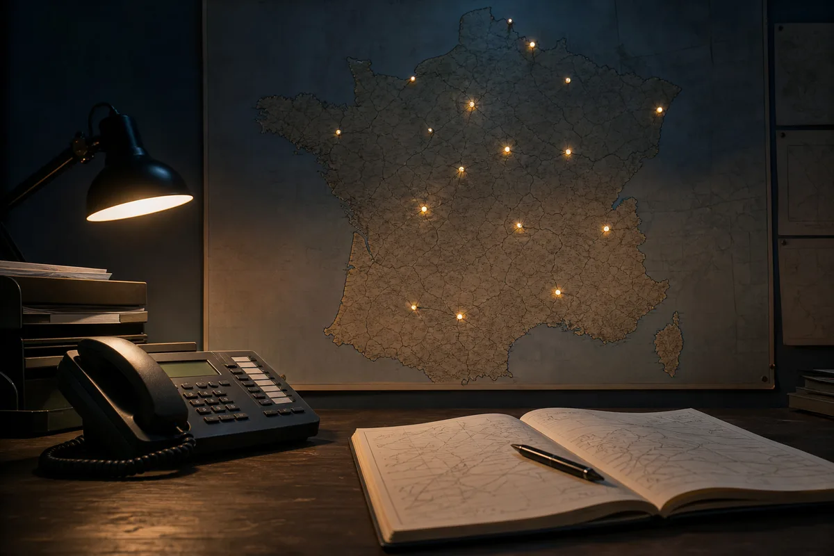 Villes d'intervention